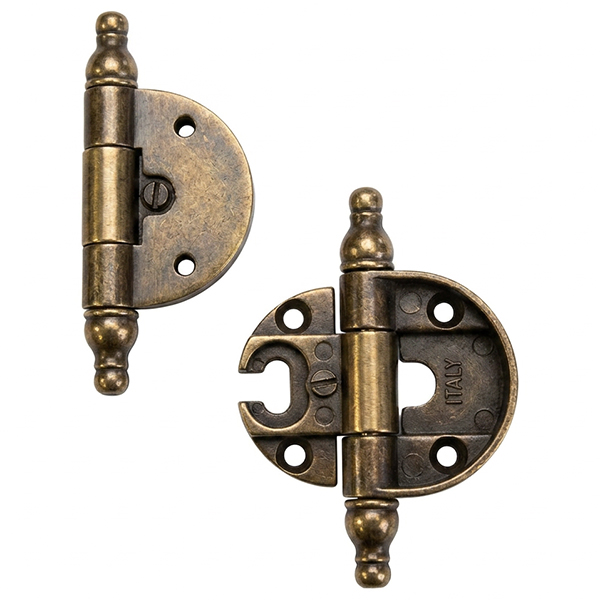 Metal Style Cerniera da Incasso in Zama Bronzata MM62X44X35 PZ2 - METAL STYLE - Immagine 3